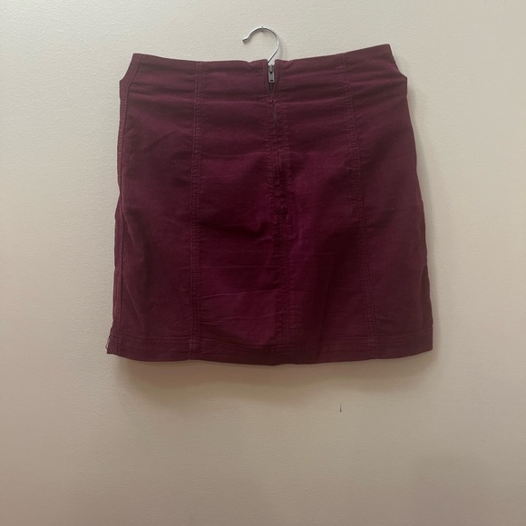 Free people modern femme corduroy miniskirt size 0​ - Picture 3 of 4
